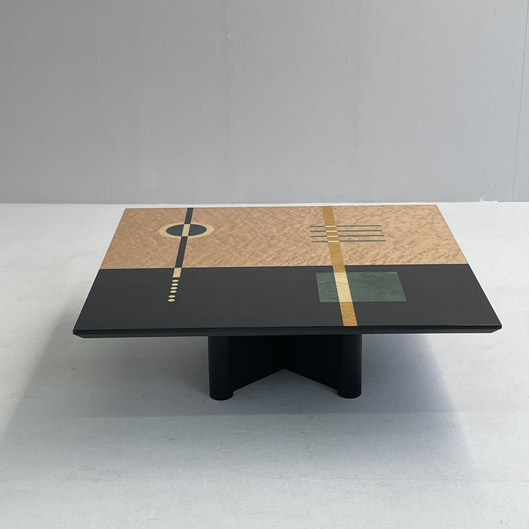Italian design coffee table by Frateli Moscatteli Como
