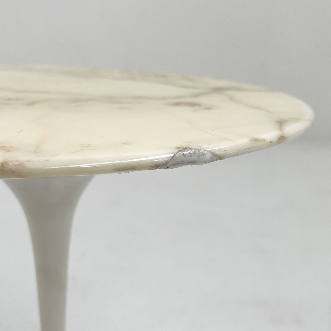 Tulip Marble Side Table by Eero Saarinen for Knoll International, 1960s