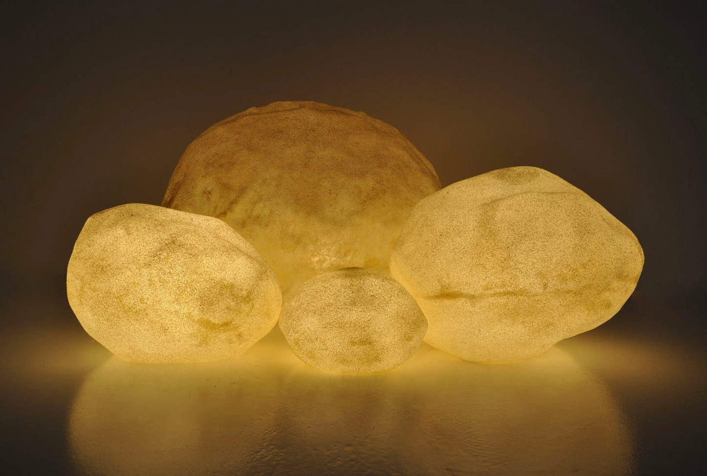 "Dora" Rock Lamps by André Cazenave for Singleton, 1970s, set of 4