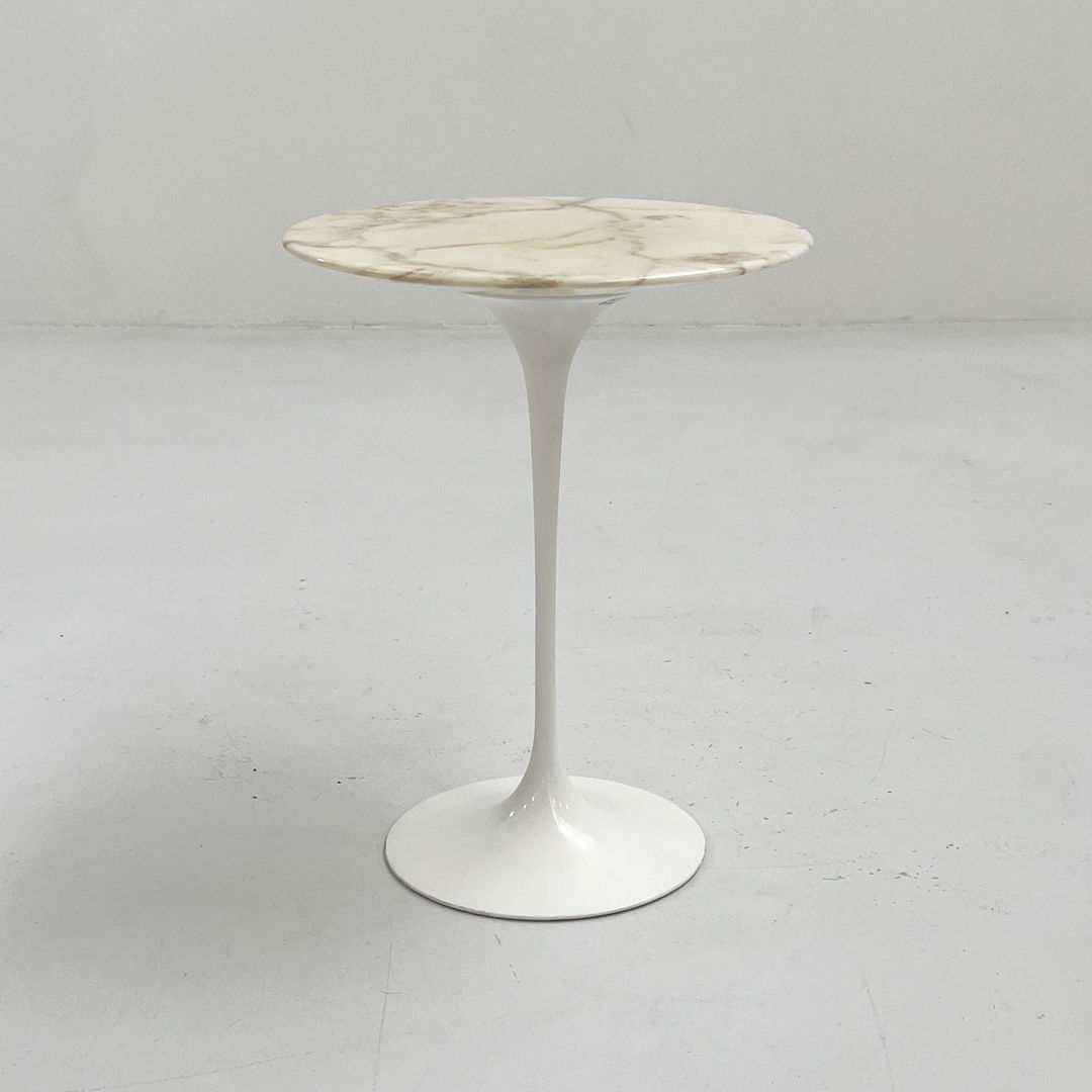 Tulip Marble Side Table by Eero Saarinen for Knoll International, 1960s