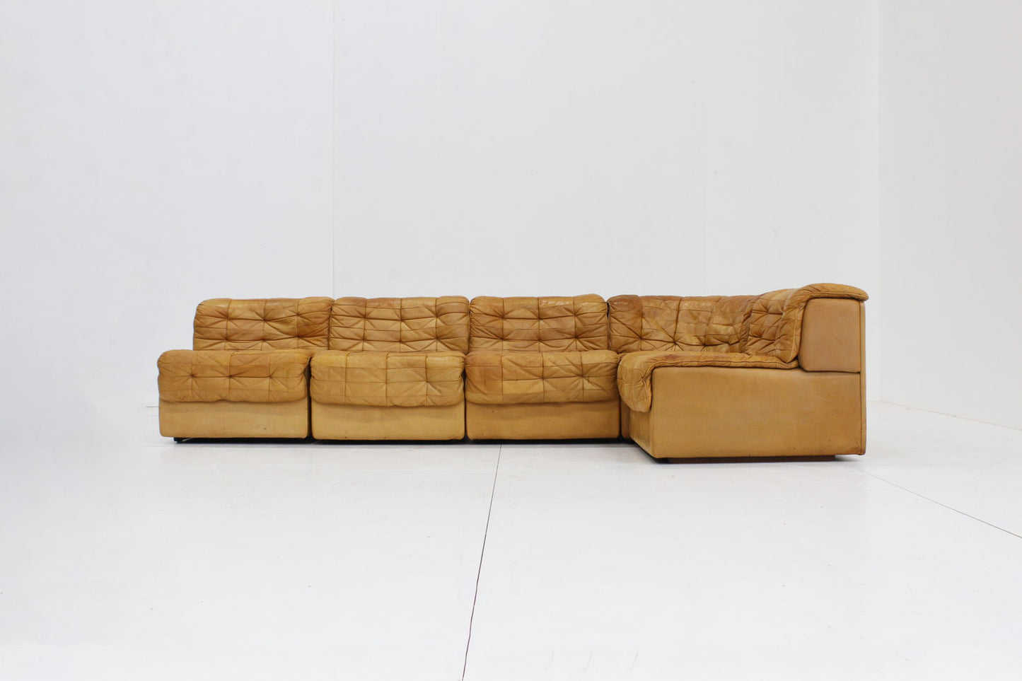 Vintage DS-11 Modular Sofa from De Sede, 1960s, Set of 5