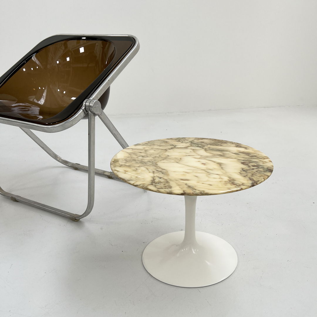 Tulip Marble Side Table by Eero Saarinen for Knoll International, 1960s