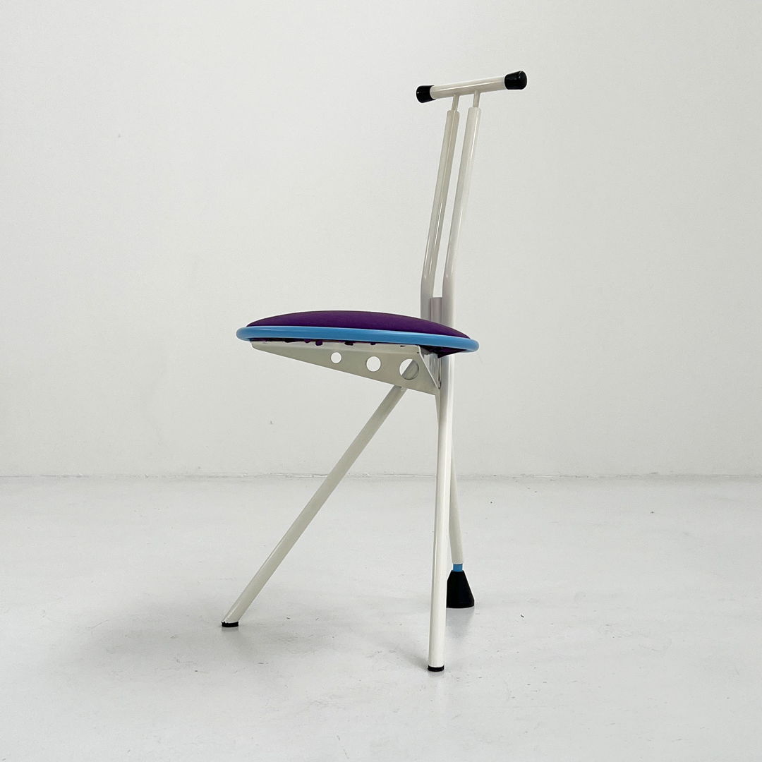 Postmodern Side Chair, 1980s