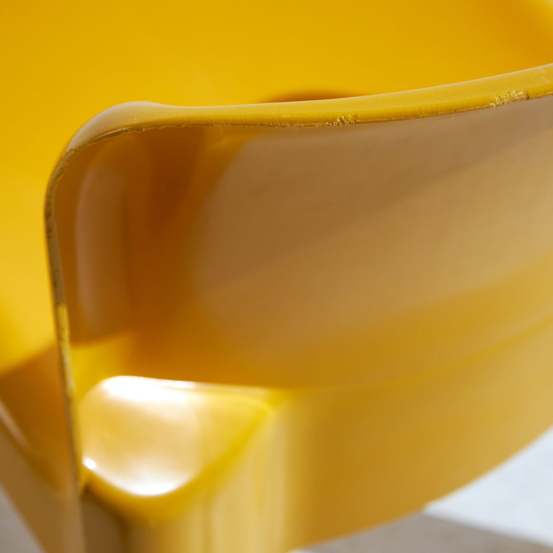 MODEL 4875 PLASTIC CHAIR BY CARLO BARTOLI FOR KARTELL