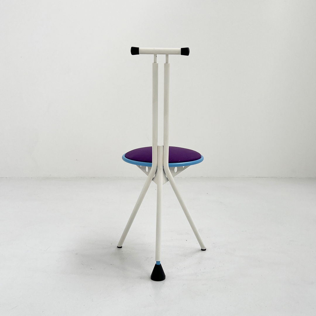 Postmodern Side Chair, 1980s