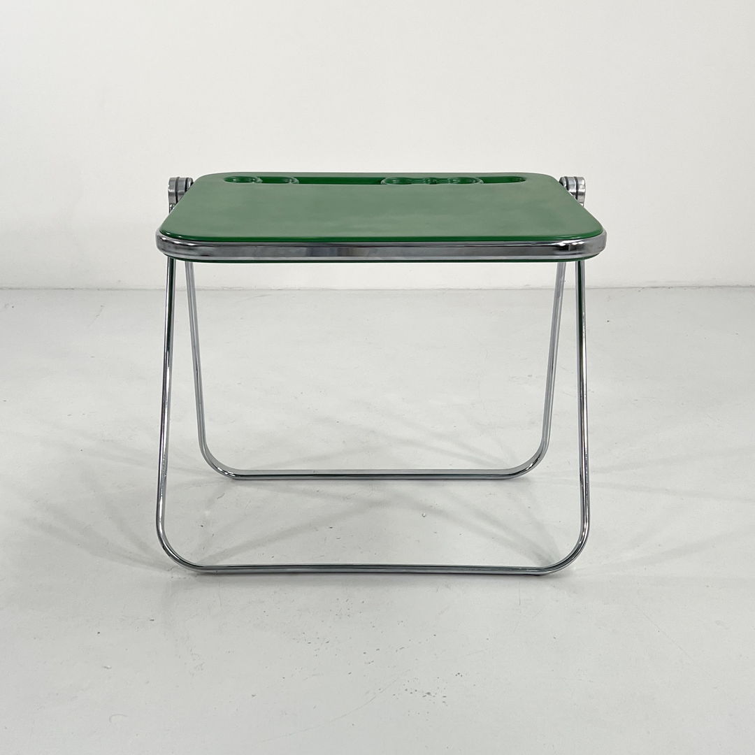 Green Platone Folding Desk by Giancarlo Piretti for Anonima Castelli, 1970s