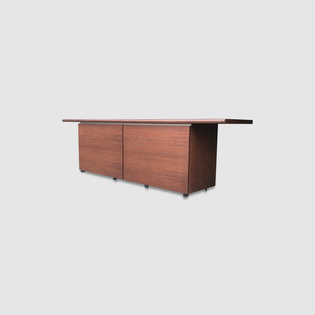 Postmodern Sheraton sideboard by Giotto Stoppino for Acerbis Italy 1980s