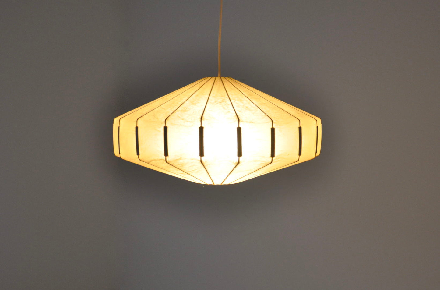 Cocoon Hanging Lamp by Goldkant Leuchten, 1960s