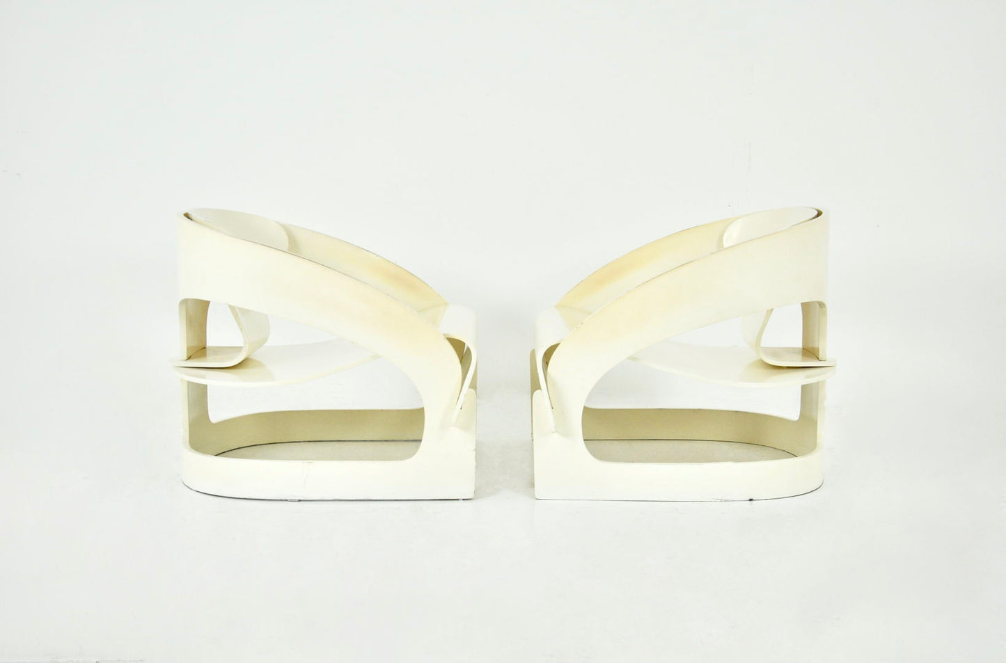 Model 4801 Armchairs by Joe Colombo for Kartell, 1960s, Set of 2