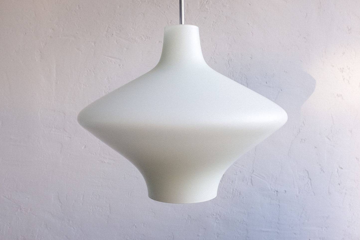 Space Age Czechoslovak Hanging Lamp by Osvětlovací Sklo, 1970s