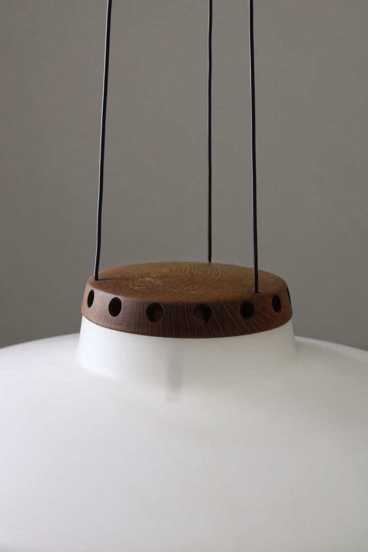 565 pendant lamp by Uno & Östen Kristiansson for Luxus, 1950s