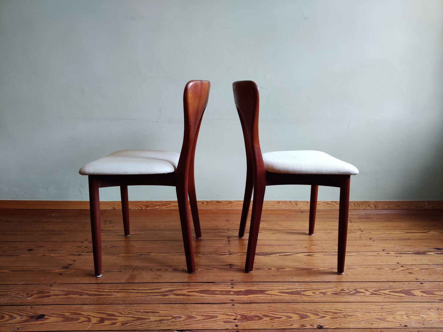Danish dining room chairs by Niels Koefoed for Koefoeds Hornslet, Set of 4