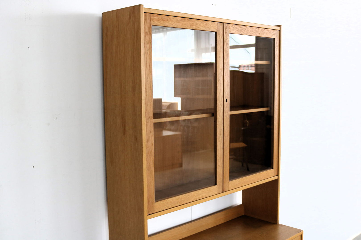vintage display cabinet | wall cupboard | oak | Sweden
