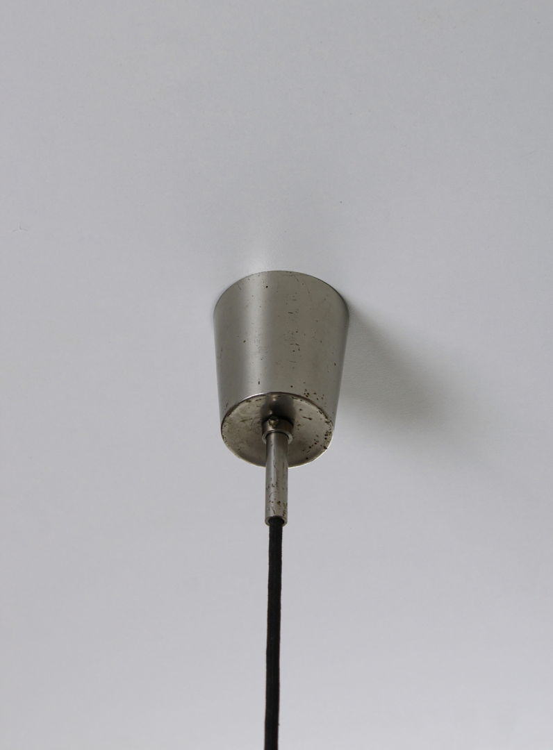 Metal pendant lamp by Stilnovo, 1960s