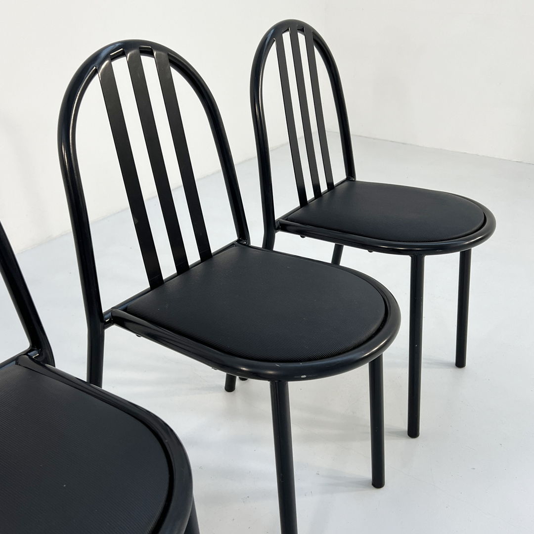 Set of 4 No.222 Chair by Robert Mallet-Stevens for Pallucco Italia, 1980s