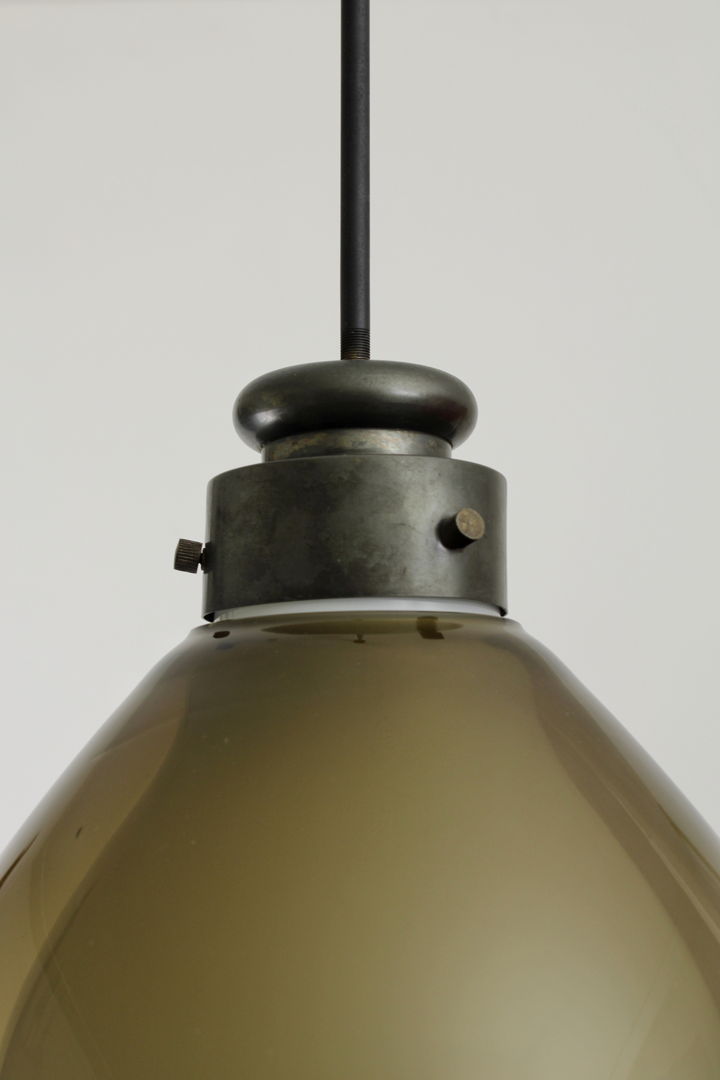 Glass Vistosi pendant lamp by Alessandro Pianon, 1960s