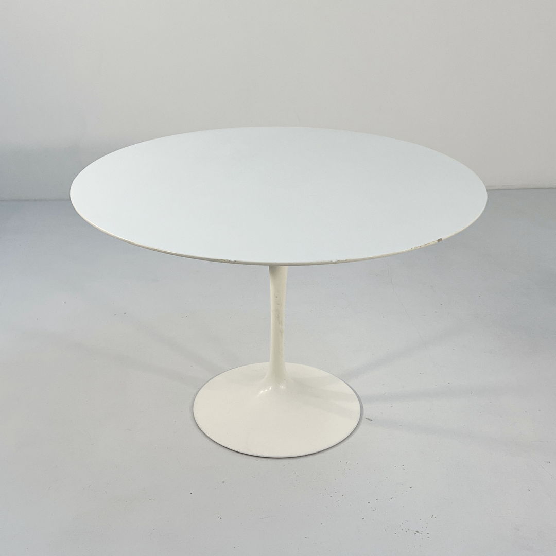 Laminated Tulip Dining Table 107 cm by Eero Saarinen for Knoll, 1960s