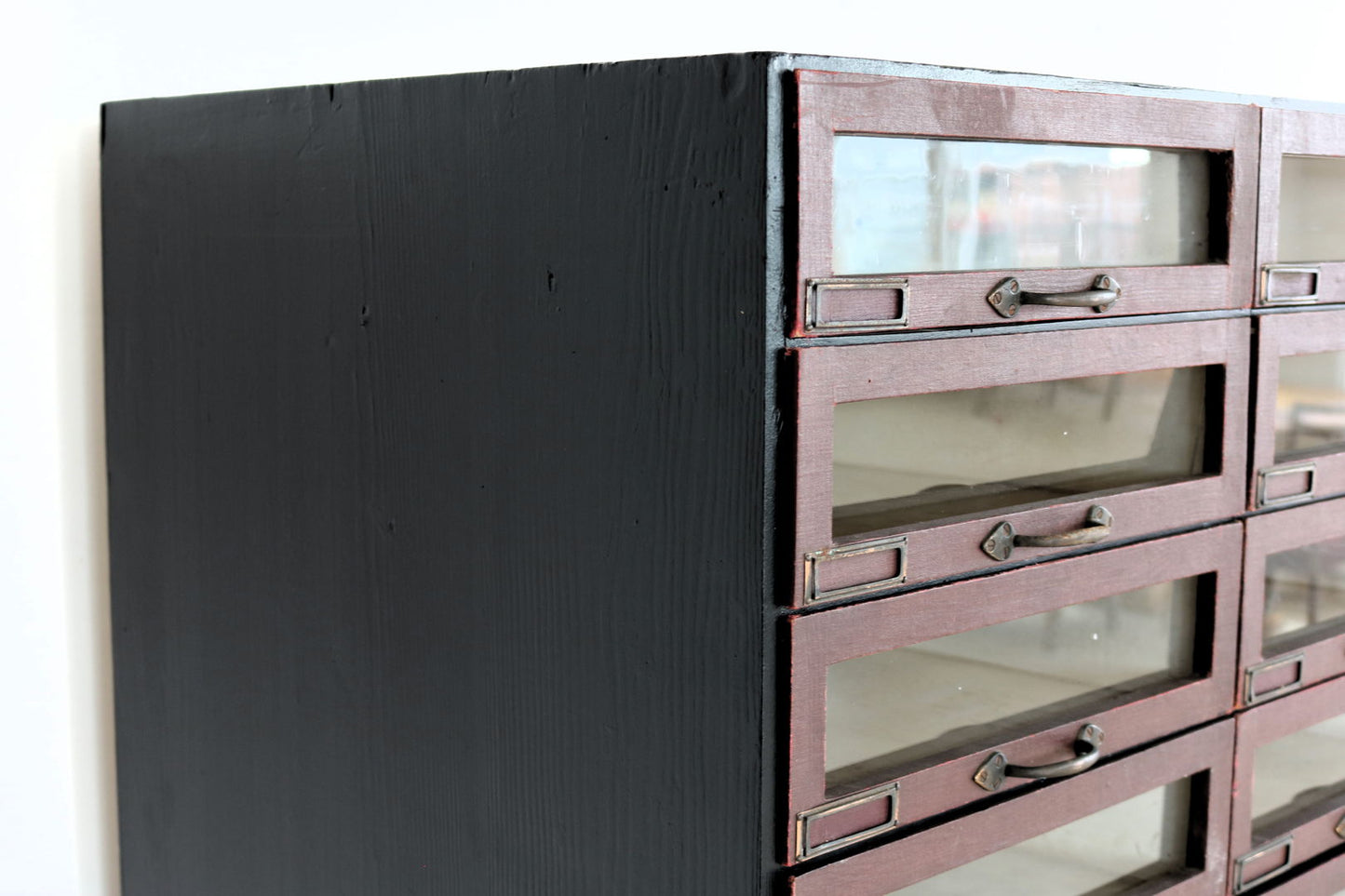 vintage filing cabinet | apothecary cabinet | chest of drawers | the 30's
