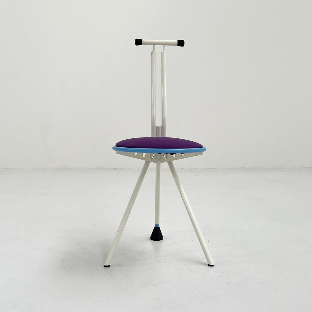 Postmodern Side Chair, 1980s