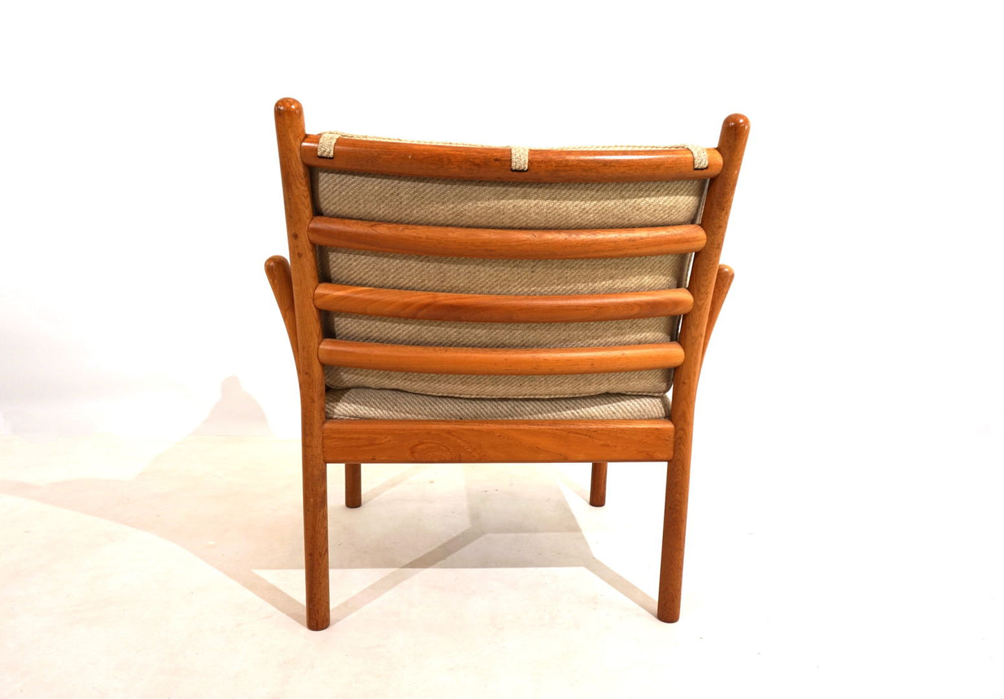 Silkeborg Genius teak armchair by Illum Wikkelso