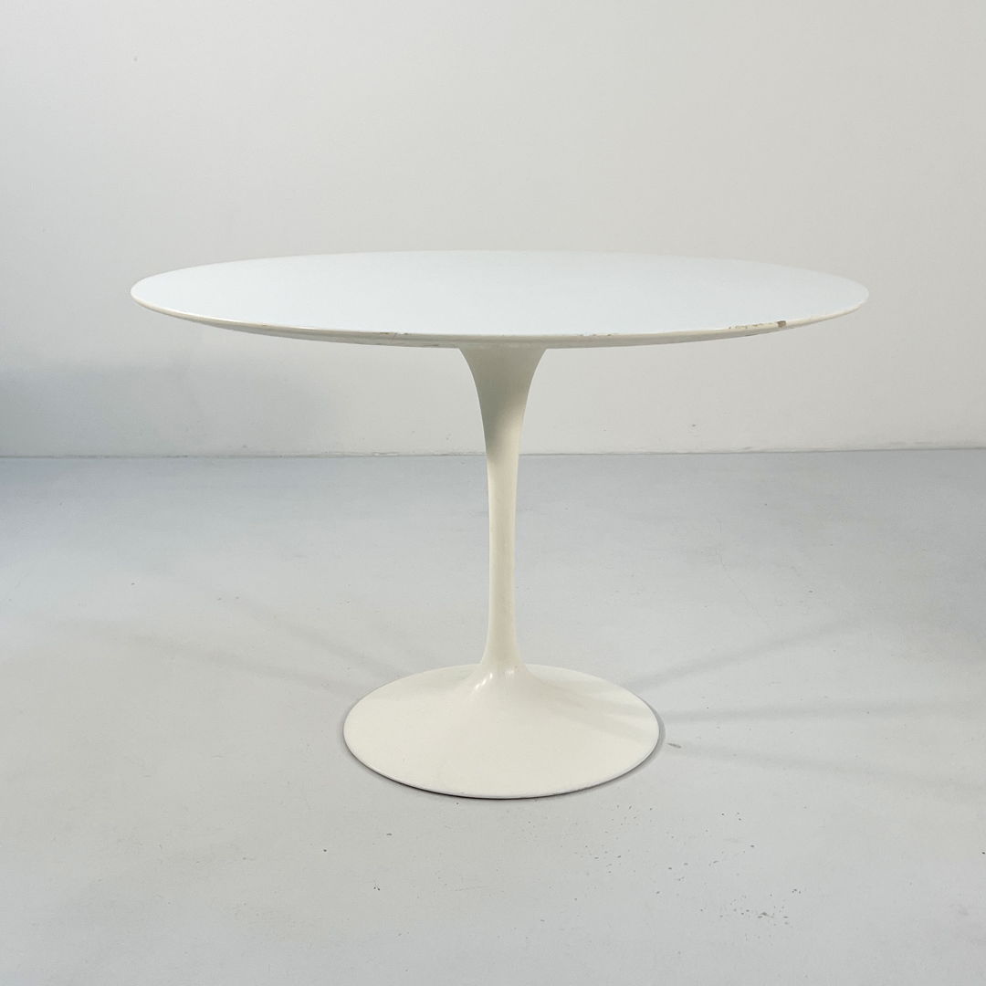 Laminated Tulip Dining Table 107 cm by Eero Saarinen for Knoll, 1960s