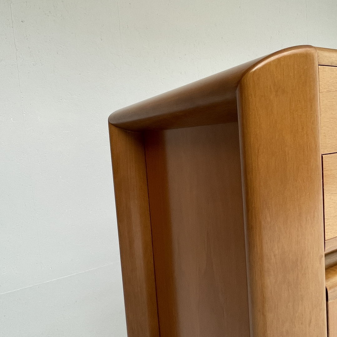 Large Italian walnut cabinet