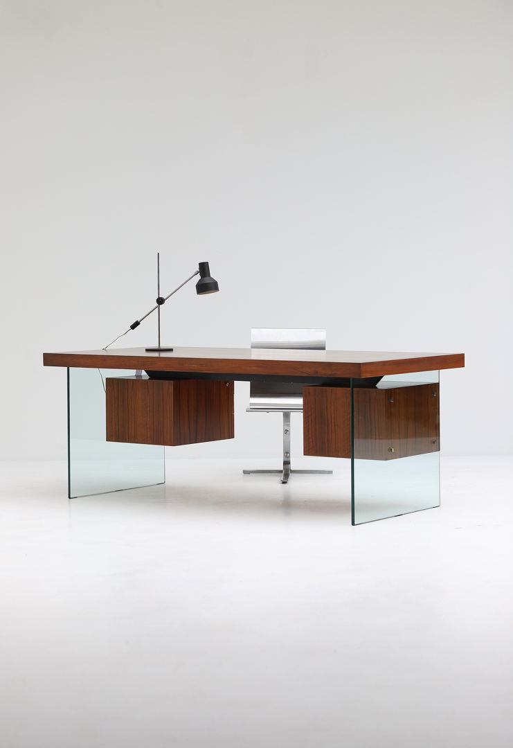 Rare executive desk designed by Jos de Mey for Van den Berghe Pauvers 1960