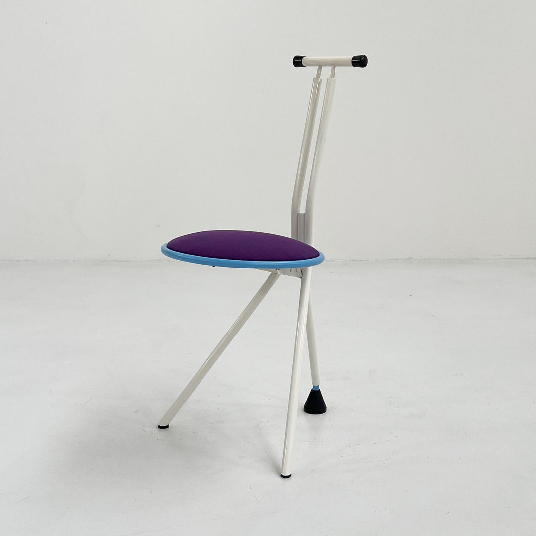 Postmodern Side Chair, 1980s