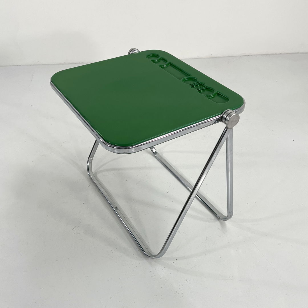 Green Platone Folding Desk by Giancarlo Piretti for Anonima Castelli, 1970s