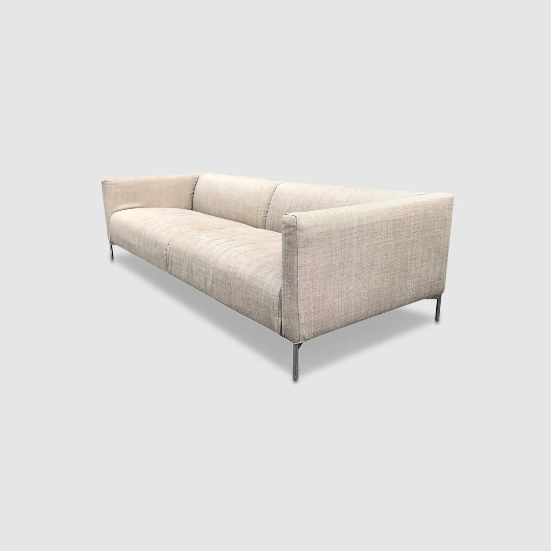 Contemporary Twin 3 seater sofa by Piero Lissoni for Living Divani 2000s