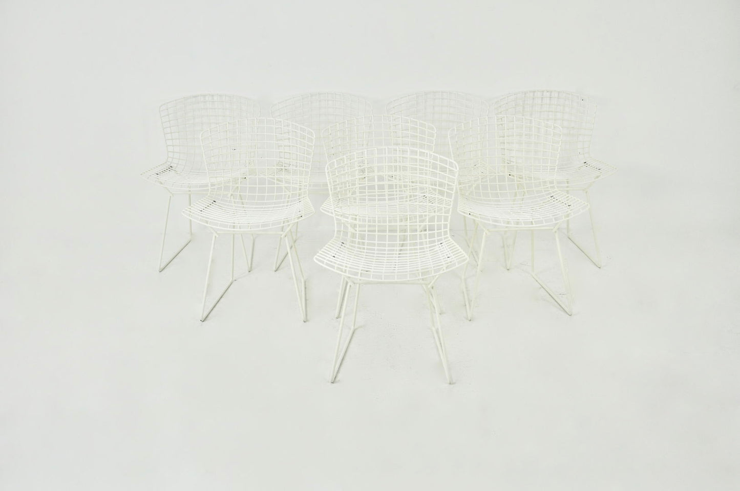 Set of 8 Chairs by Harry Bertoia for Knoll, 1960s