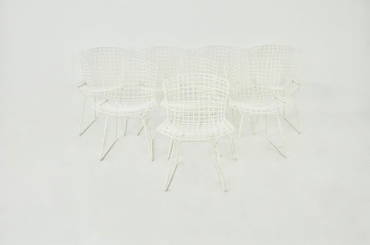 Set of 8 Chairs by Harry Bertoia for Knoll, 1960s