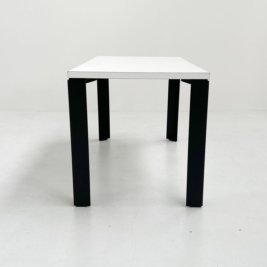 Eretteo Dining Table with Black Feet by Örni Halloween for Artemide, 1970s