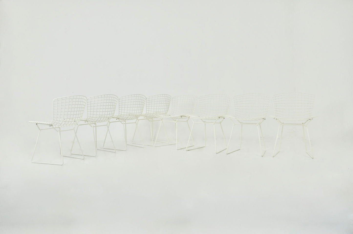 Set of 8 Chairs by Harry Bertoia for Knoll, 1960s