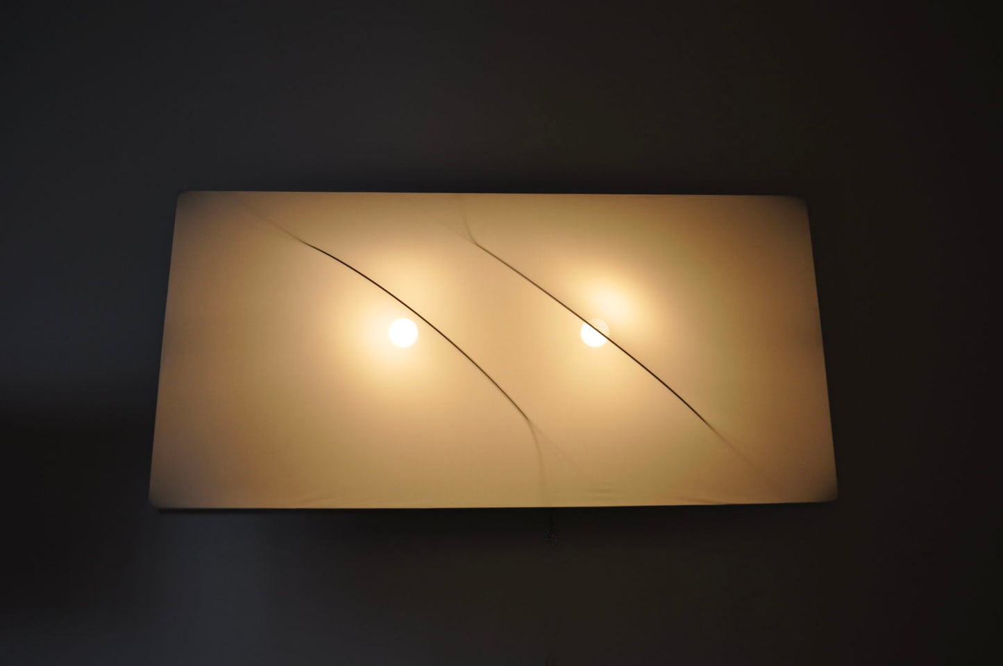 Large "Saori" wall lamp by Kazuhide Takahama for Sirrah, 1973