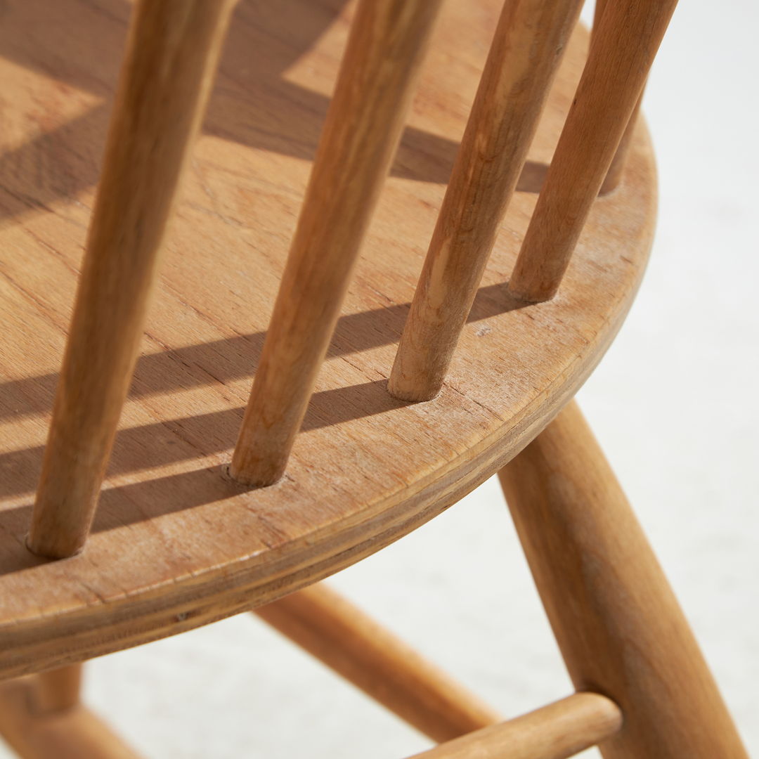 IW3 BEECH ROCKING CHAIR BY ILLUM WIKKELSØ FOR NIELS EILERSEN