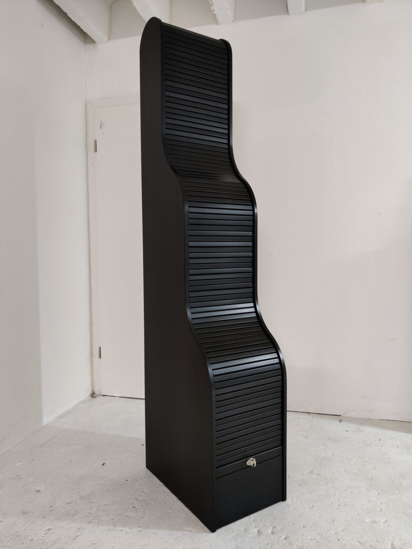 Roller shutter cabinet model 107-3 by Klaus Vogt for Thut Furniture