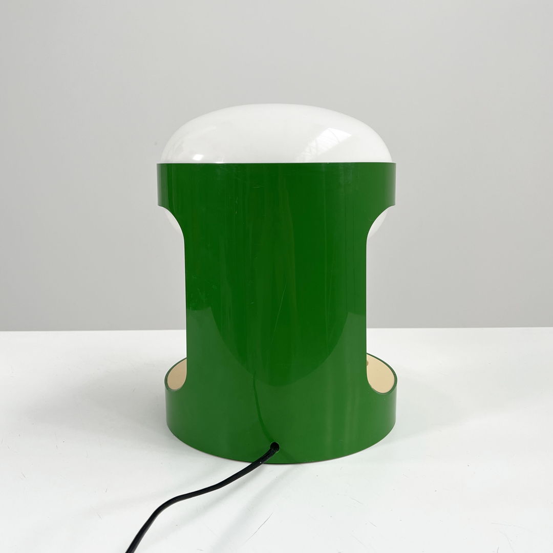 Green KD29 Table Lamp by Joe Colombo for Kartell, 1970s