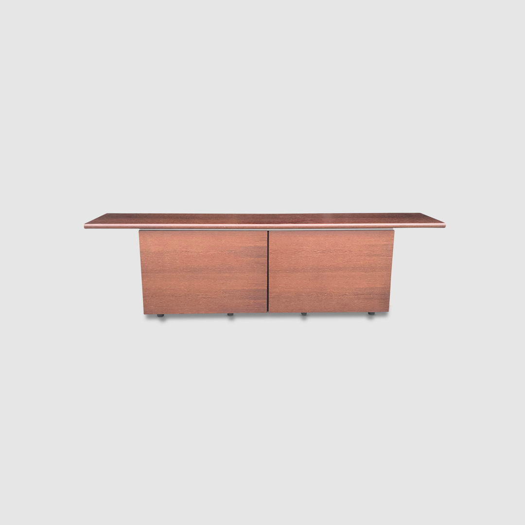 Postmodern Sheraton sideboard by Giotto Stoppino for Acerbis Italy 1980s