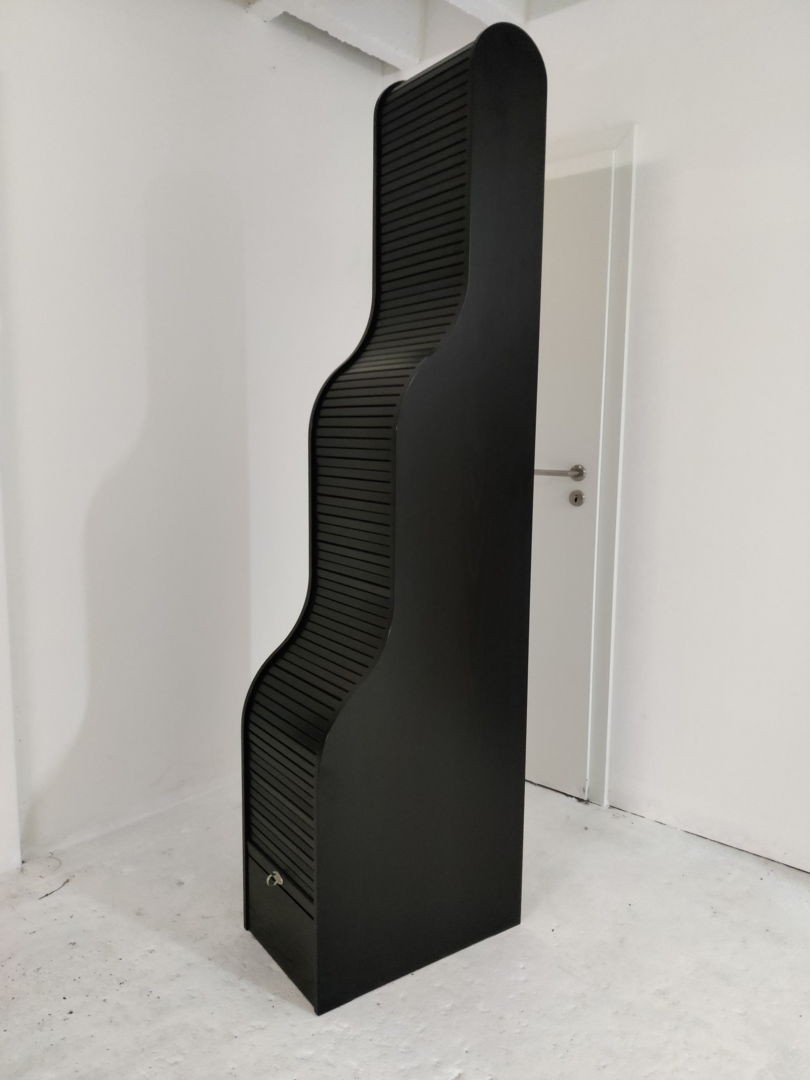 Roller shutter cabinet model 107-3 by Klaus Vogt for Thut Furniture