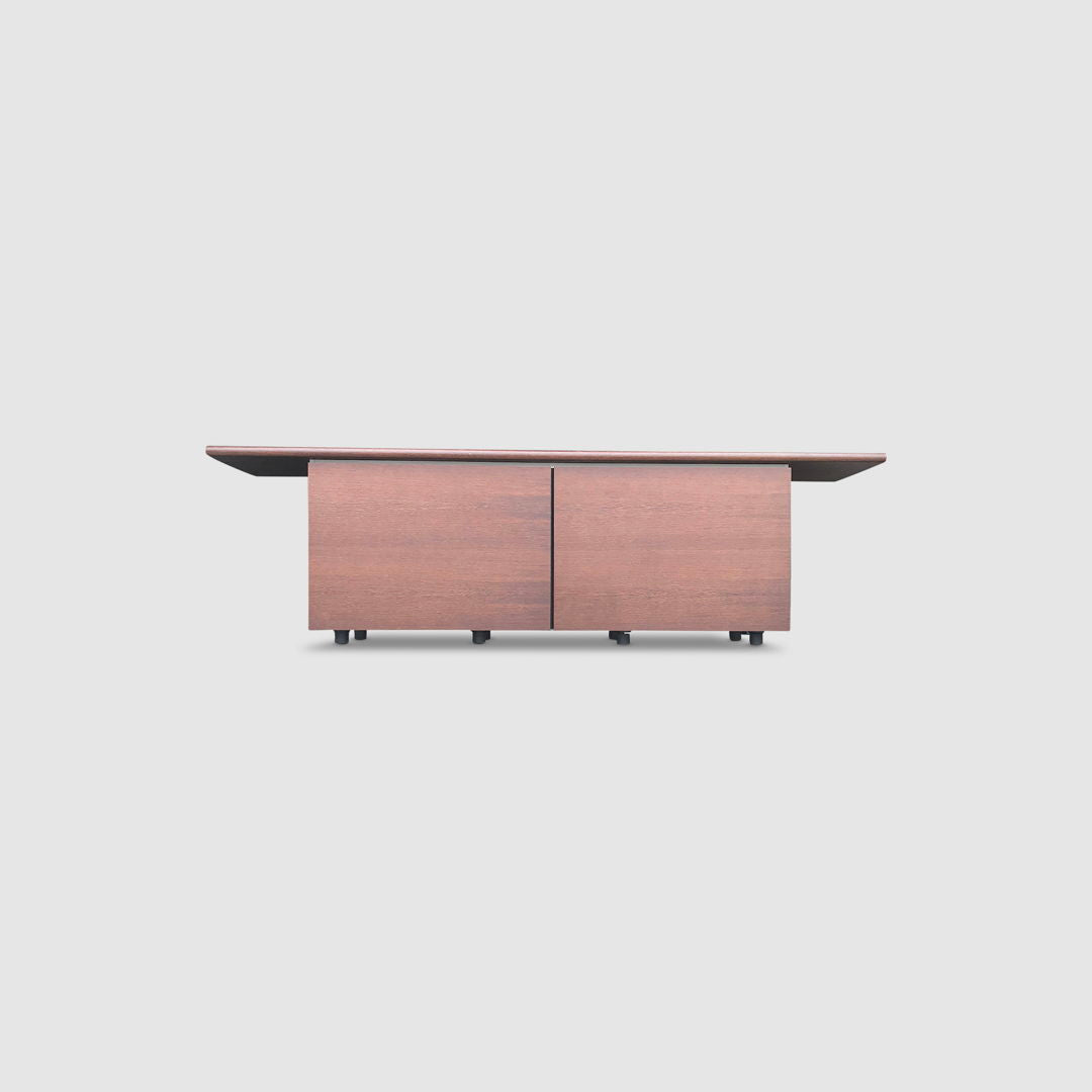 Postmodern Sheraton sideboard by Giotto Stoppino for Acerbis Italy 1980s