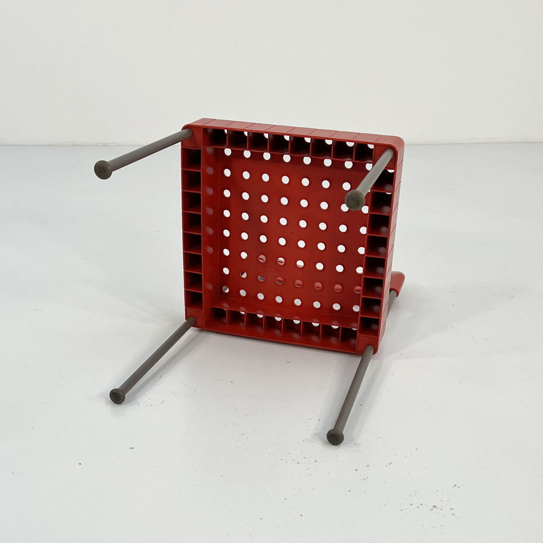 Red Box Chair by Enzo Mari for Anonima Castelli, 1970s – Mooiatti Japan