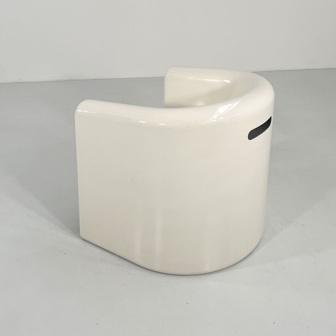 Melaina Fiberglass Chair by Rodolfo Bonetto for Driade, 1980s