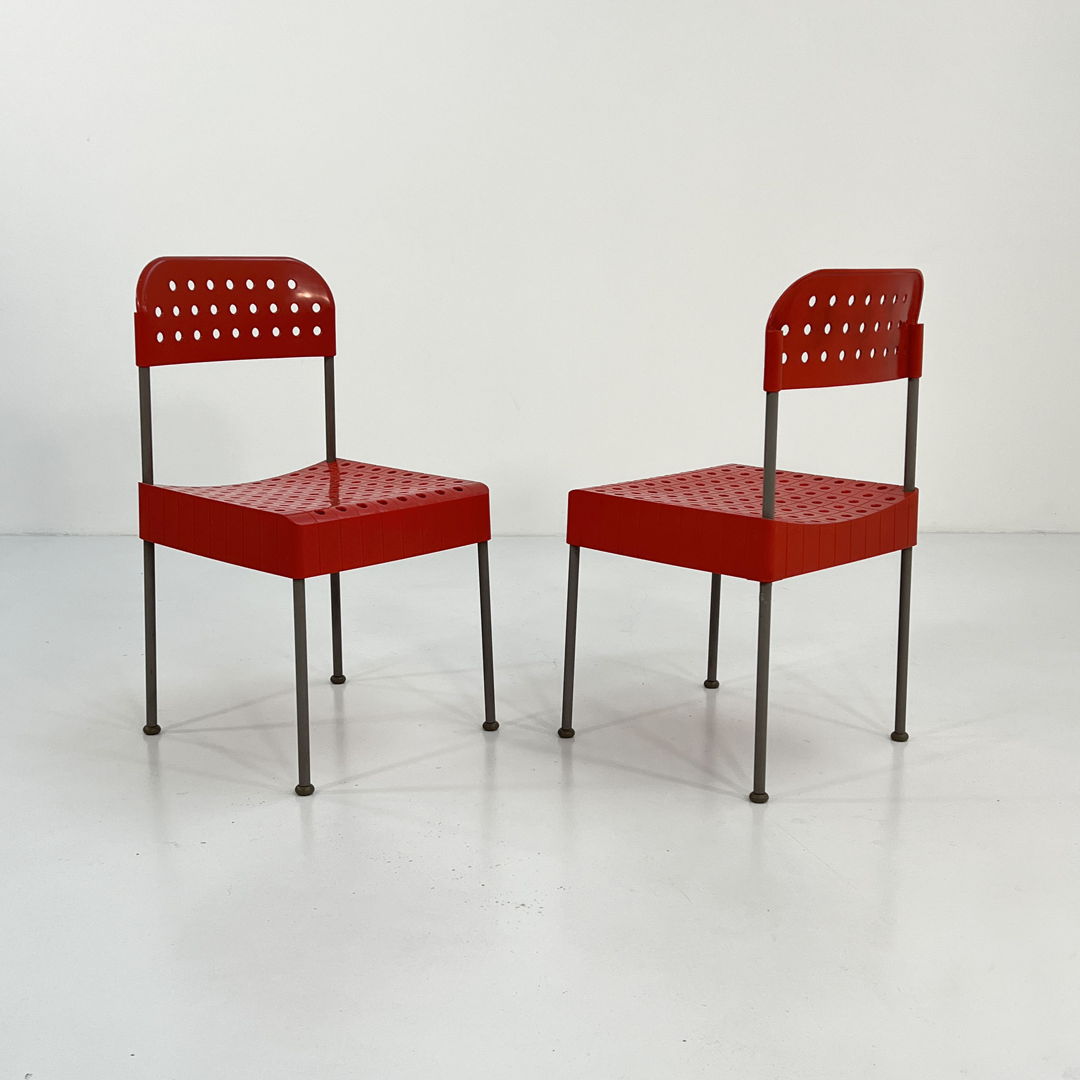 Red Box Chair by Enzo Mari for Anonima Castelli, 1970s – Mooiatti Japan