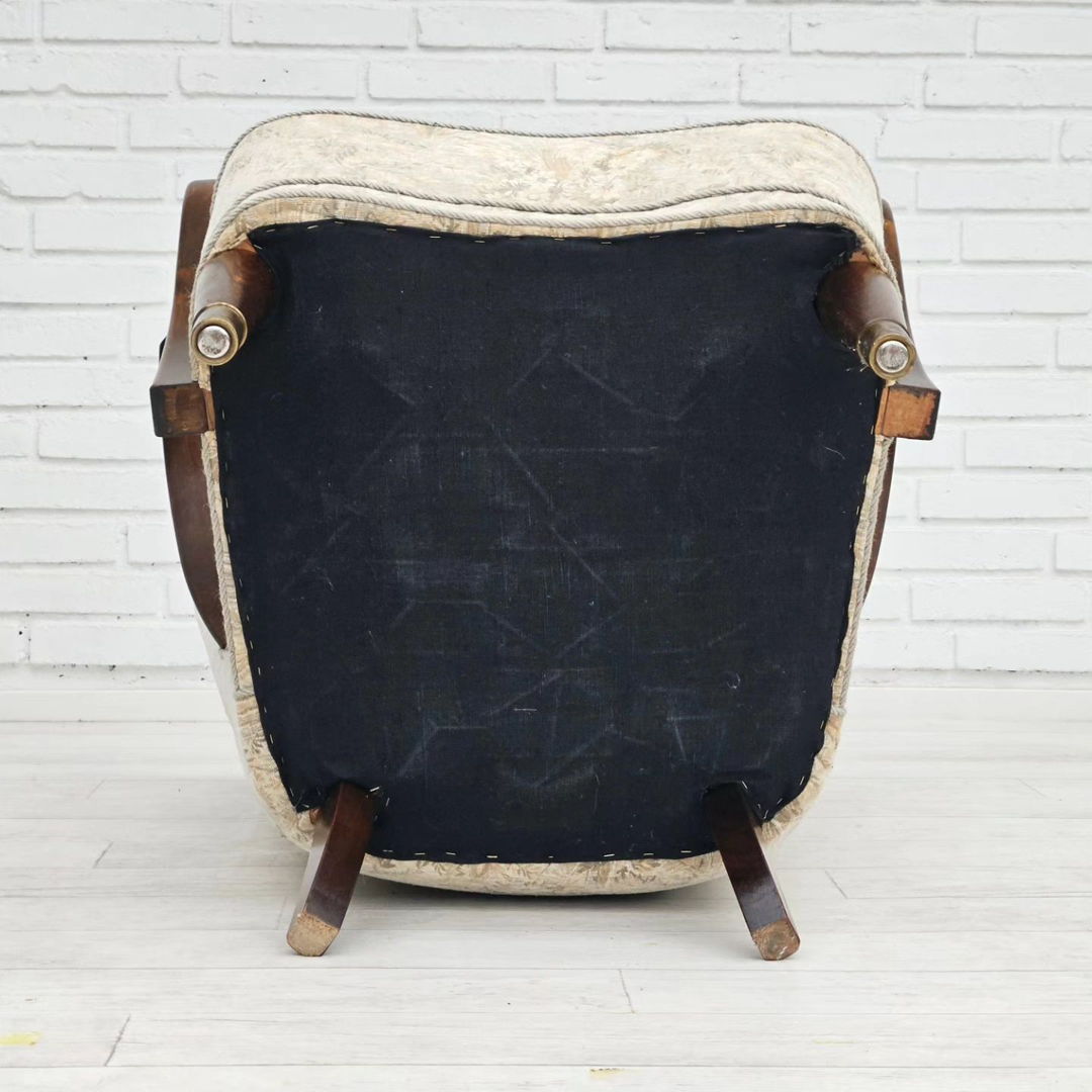 1960s, Danish design by Alfred Christensen for Slagelse Møbelværk, armchair in good condition.