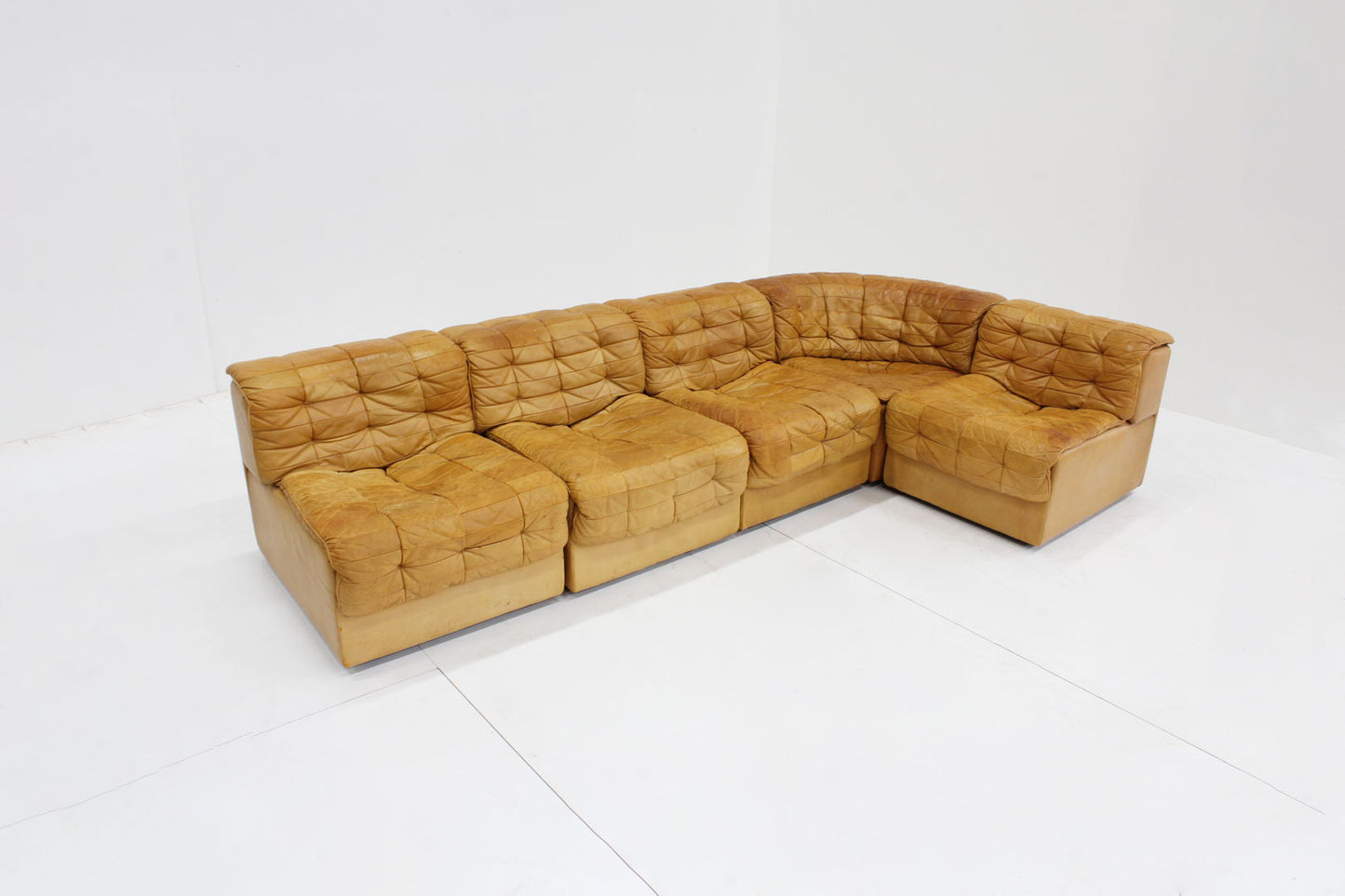 Vintage DS-11 Modular Sofa from De Sede, 1960s, Set of 5