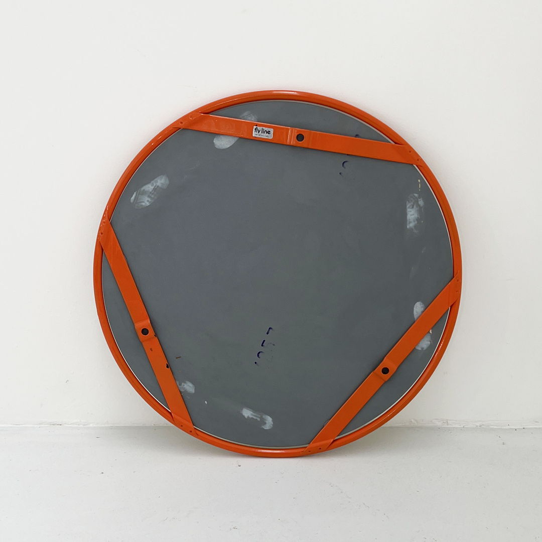 Orange Mirror from Flyline, 1980s