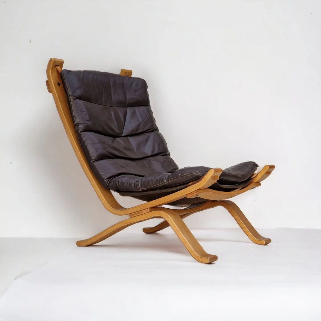 1970s, Danish design by Brammin Møbler, "Focus" lounge chair, original very good condition.