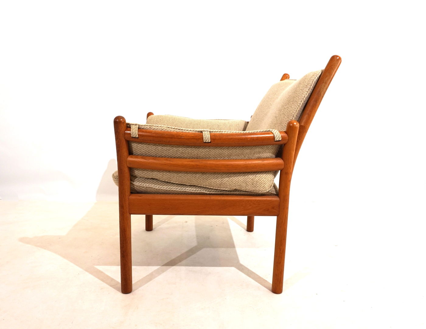 Silkeborg Genius teak armchair by Illum Wikkelso