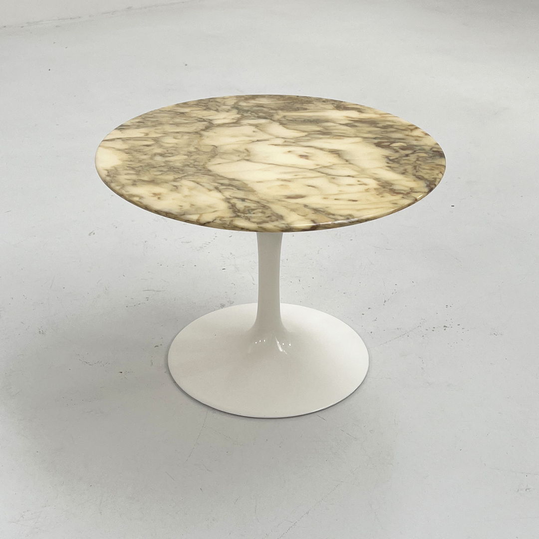 Tulip Marble Side Table by Eero Saarinen for Knoll International, 1960s